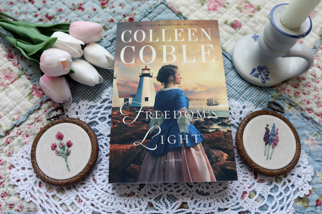 Freedom's Light by Colleen Coble book front image.