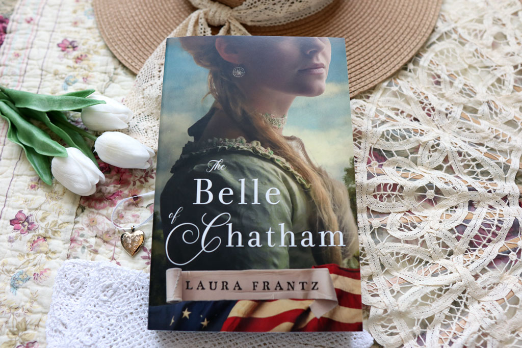 The Belle of Chatham by Laura Frantz book cover