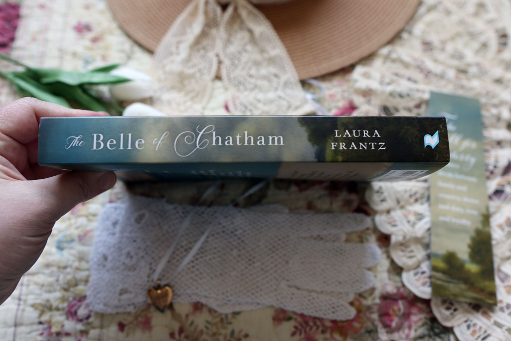 The Belle of Chatham by Laura Frantz spine image